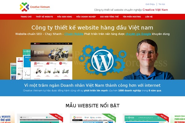 thietkewebsite.pro.vn site used Creativeframework