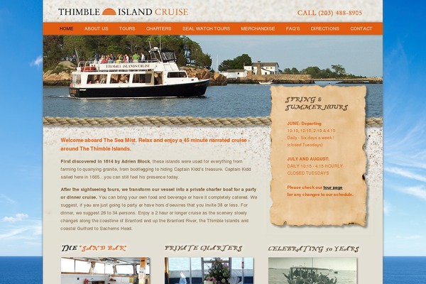 thimbleislandcruise.com site used Seamist