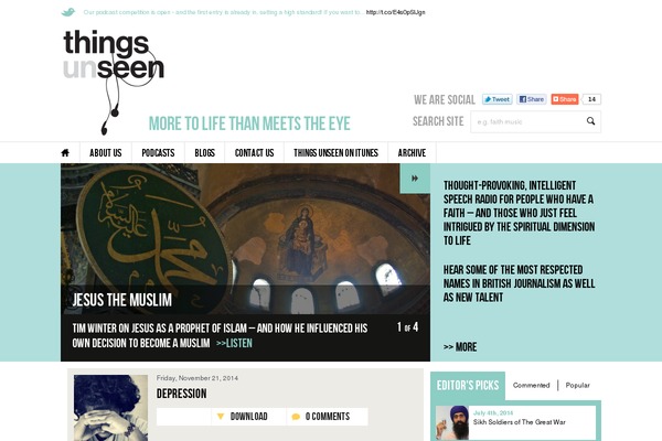 Site using Autoptimize plugin