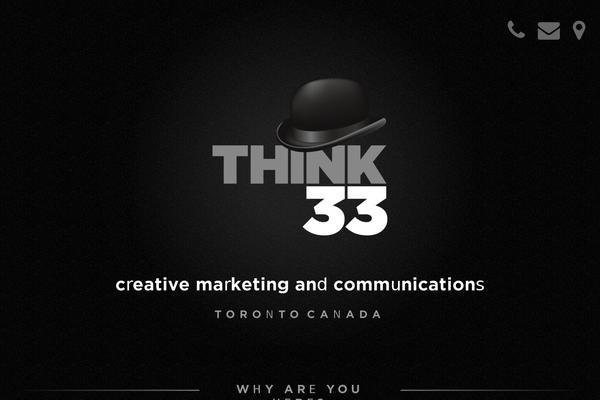 think33.ca site used Thinkthirtythree