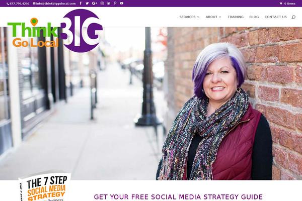 Divi theme site design template sample
