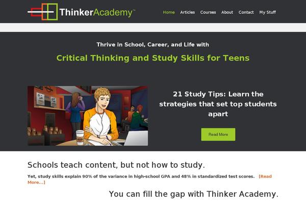 thinkeracademy.com site used Ta-twenty
