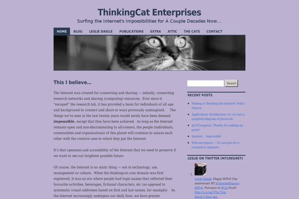 ChaosTheory theme site design template sample
