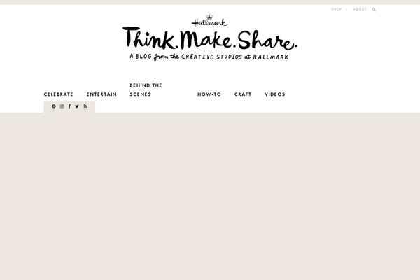 thinkmakeshareblog.com site used Think-make-share