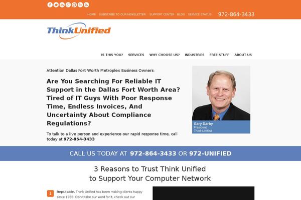 thinkunified.com site used Thinkunitified