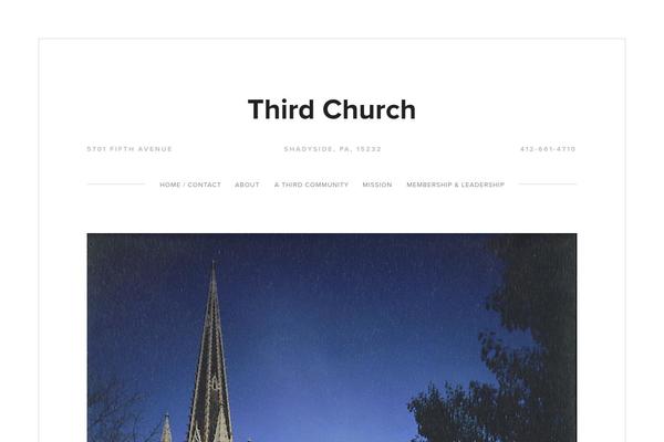 thirdchurch.org site used Thirdchurch