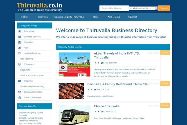 thiruvalla.co.in site used Template_classicdirectory