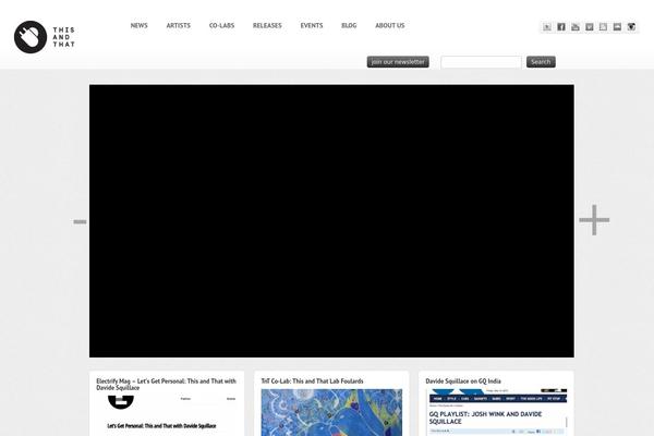 thisandthat theme websites examples