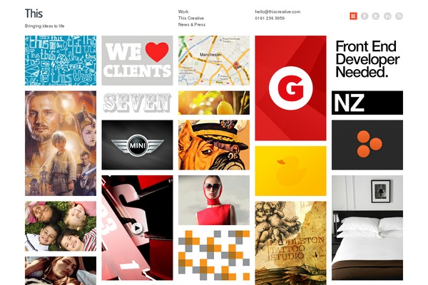 thiscreative.com site used Thiscreative