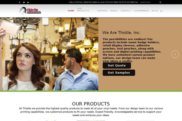 Bridge theme site design template sample
