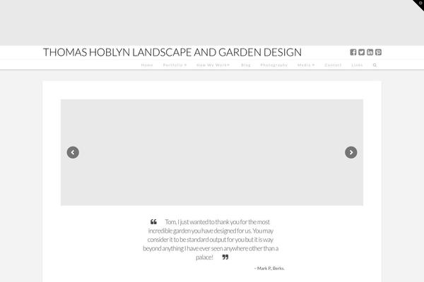 thomashoblyn.com site used Tom-hoblyn