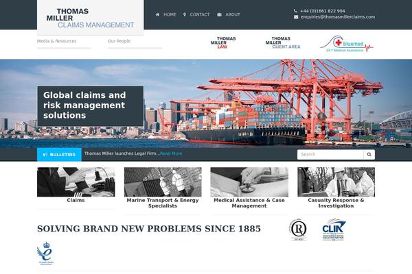 thomasmillerclaims.com site used Thomas-miller-claims-management