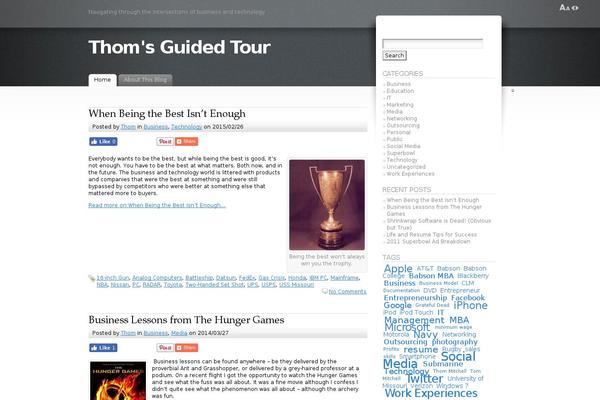 Fusion theme site design template sample