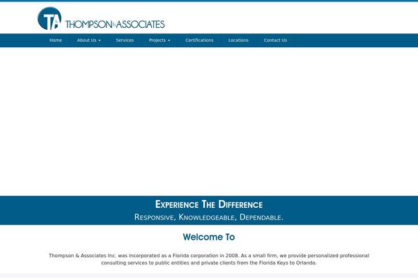 thompson-inc.com site used Thompson