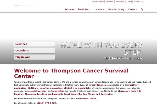 thompsoncancer.com site used Tcsc
