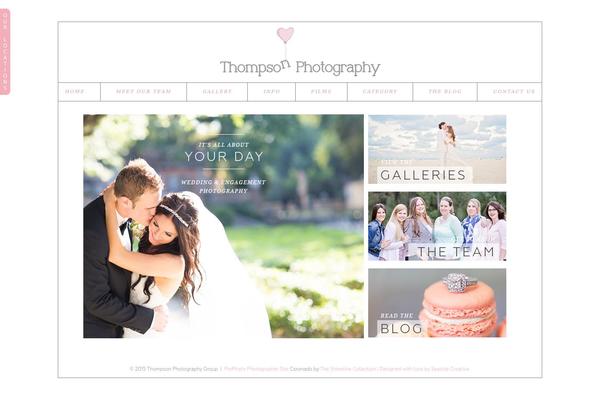 ProPhoto 7 theme site design template sample