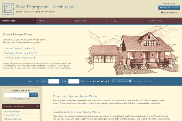 thompsonplans.com site used Thompsonplans