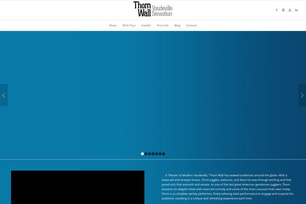thomwall.com site used Enfold