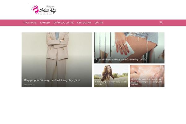 thongtinthammy.com site used Bizmac