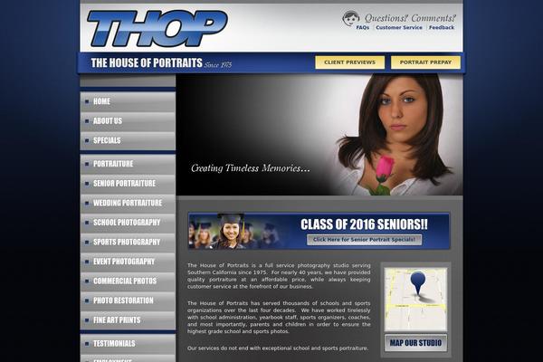thop.com site used Twentyeleven-child