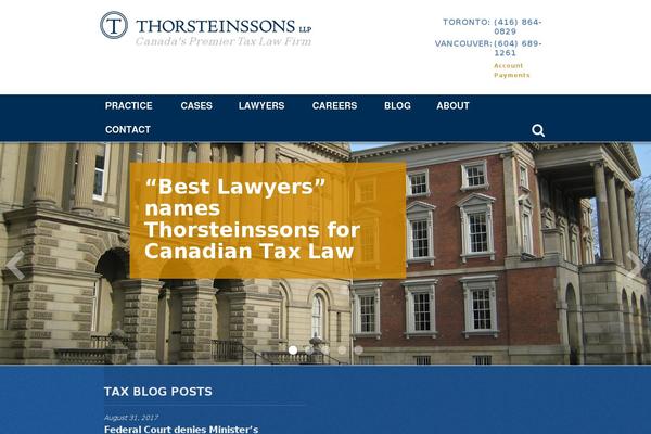 thor.ca site used Thorsteinssons