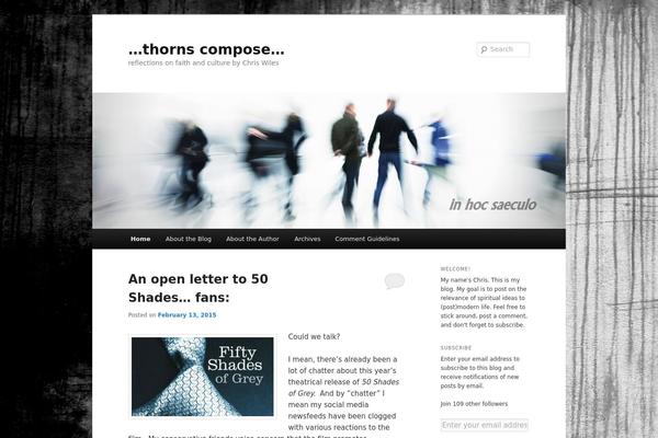 thornscompose.com site used Thornscomposedivi