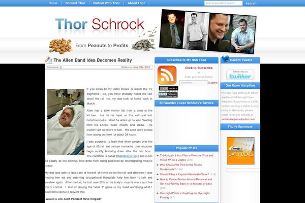 thorschrock.com site used Thor