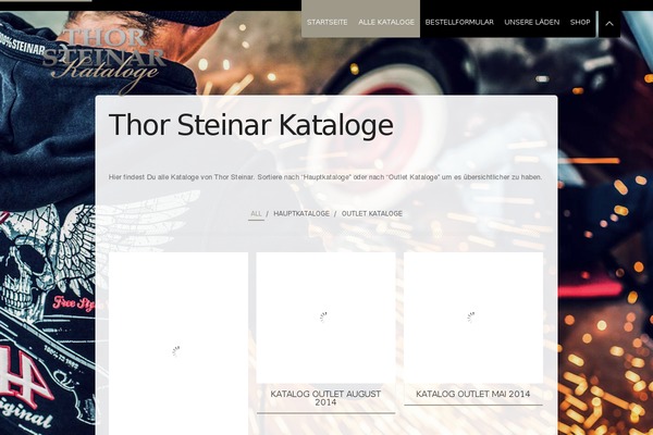 Vernissage theme site design template sample