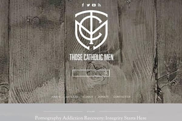 thosecatholicmen.com site used Those-catholic-men