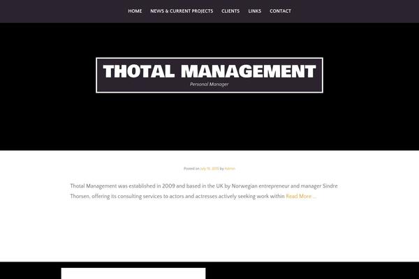 thotal-management.com site used Studio