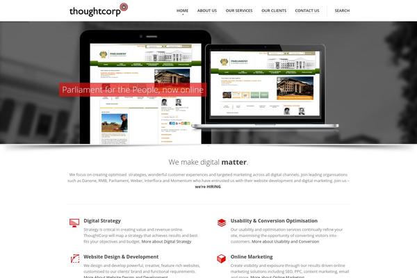 thoughtcorp.co.za site used Tcorp