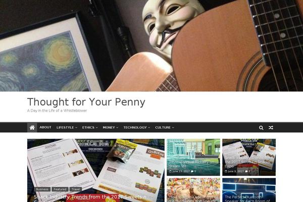 thoughtforyourpenny.com site used Trustnews