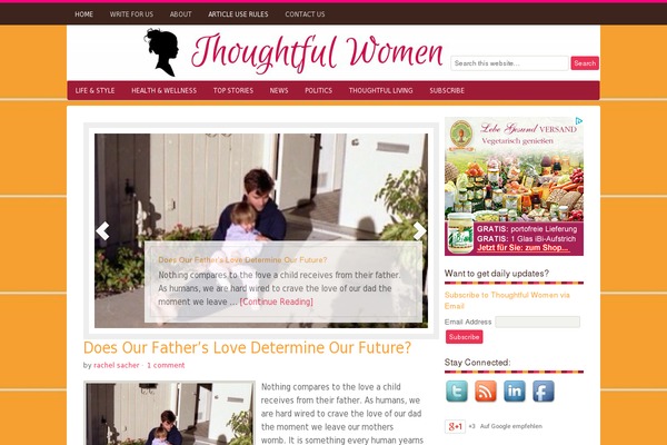 thoughtfulwomen.org site used Liftabletv-firefly-child