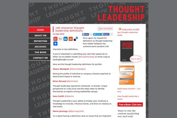 thoughtleadershipstrategy.net site used Brandstand