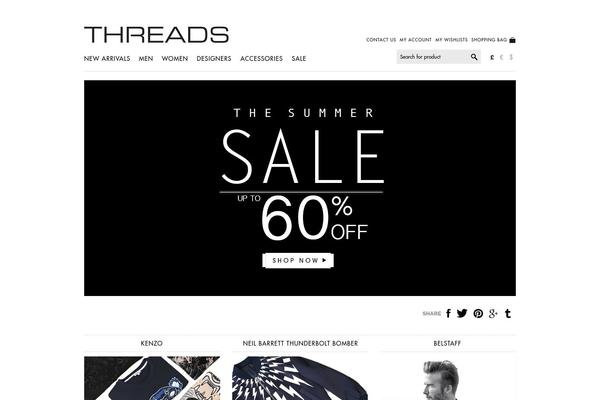 threadsmenswear.com site used Threads