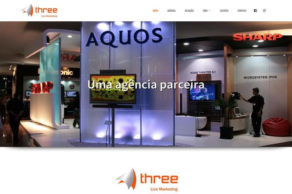 three.com.br site used Three-mkt-child