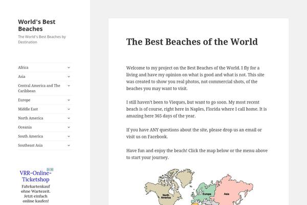 Twenty Fifteen theme site design template sample