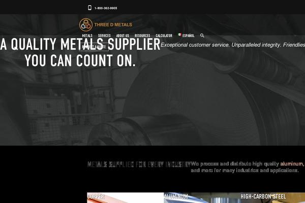 threedmetals.com site used Threed