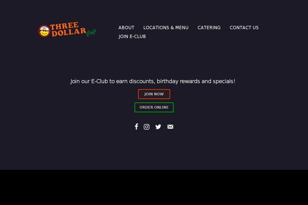 threedollarcafe.com site used Hello-pro-custom