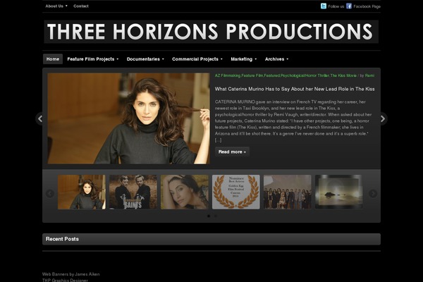 threehorizonsproductions.com site used Videozoom