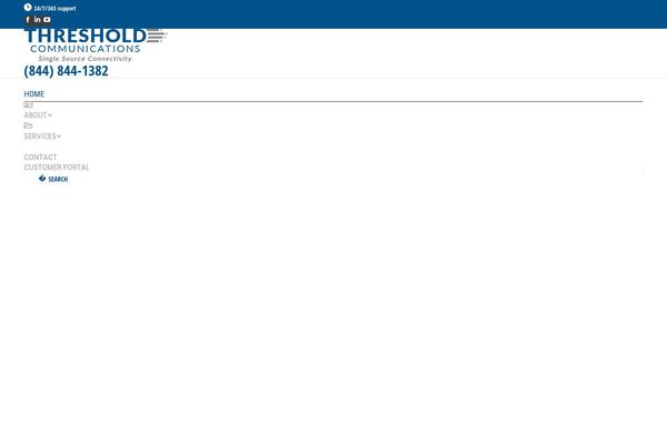 The7 theme site design template sample