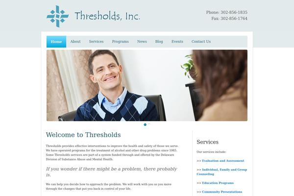 thresholdsinc.com site used Vpsgtheme