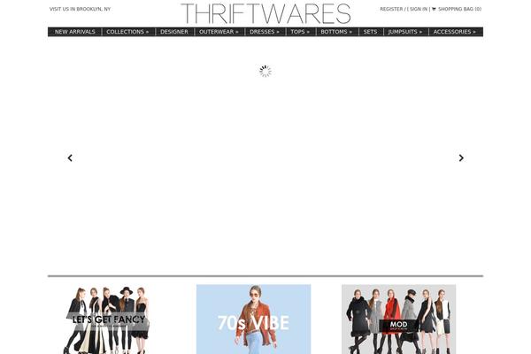 thriftwares.net site used Opulence