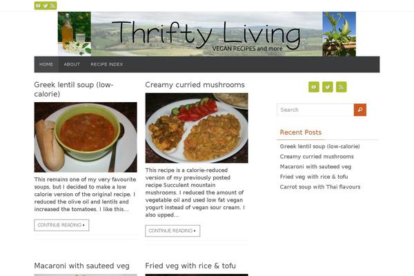 thriftyliving.net site used Suffusion-child