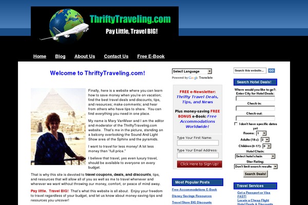 thriftytraveling.com site used Revolution_blog-10