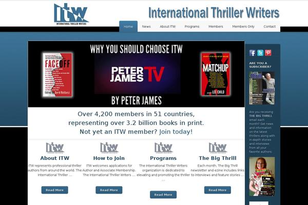 thrillerwriters.org site used International-thriller-theme