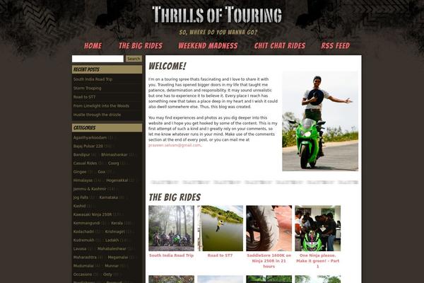 Twenty Ten theme site design template sample