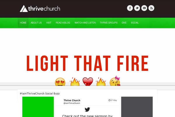 Churchope theme site design template sample