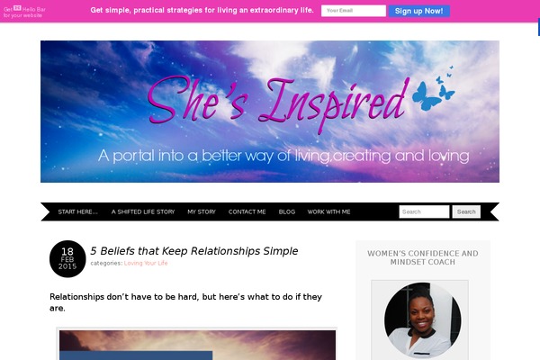 Adelle theme site design template sample