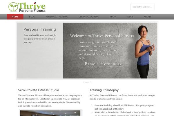 thrivepersonalfitness.com site used Genesis-thrive